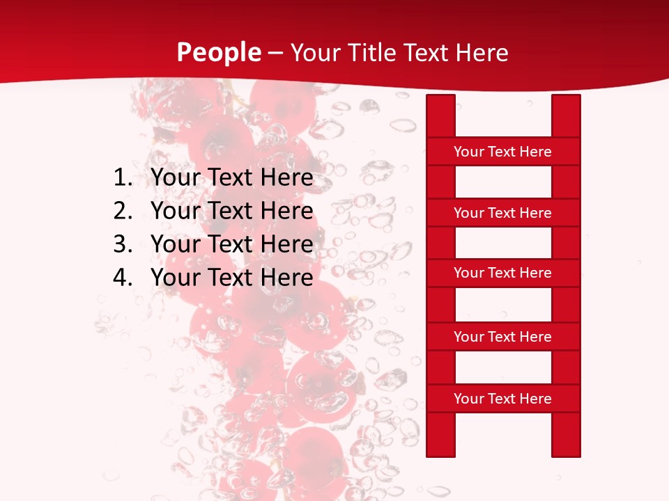 Blurry White Close PowerPoint Template