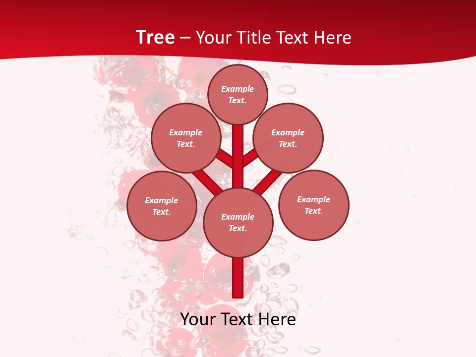 Blurry White Close PowerPoint Template