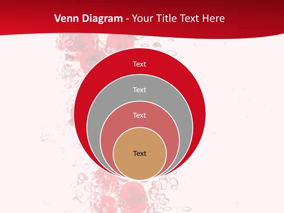Blurry White Close PowerPoint Template