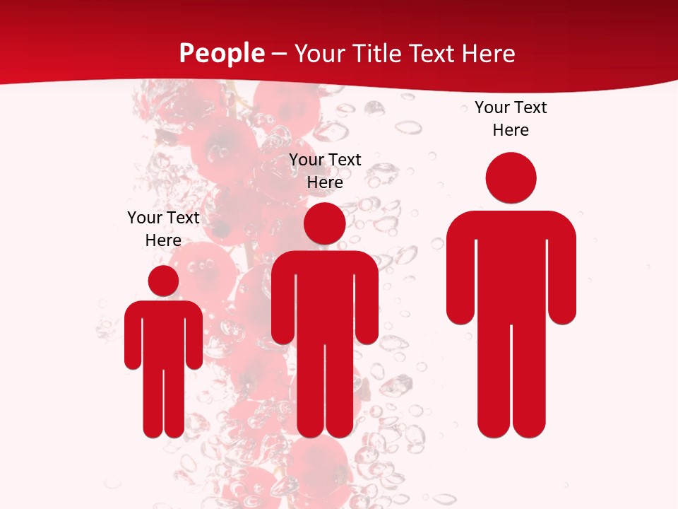 Blurry White Close PowerPoint Template