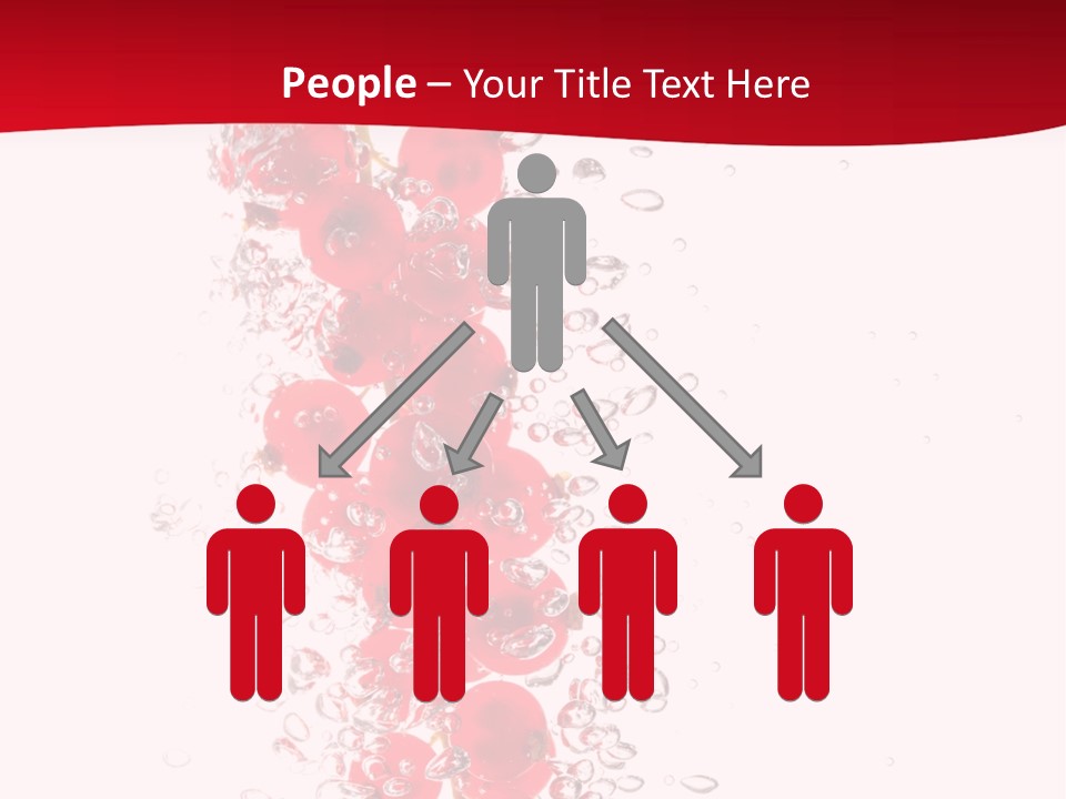 Blurry White Close PowerPoint Template