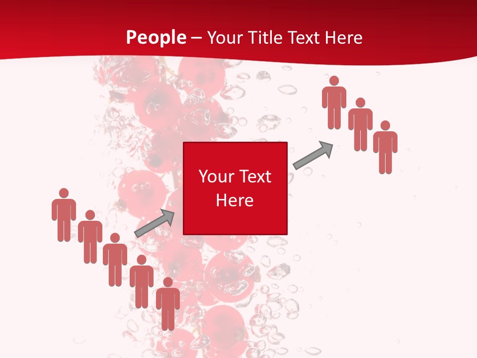 Blurry White Close PowerPoint Template