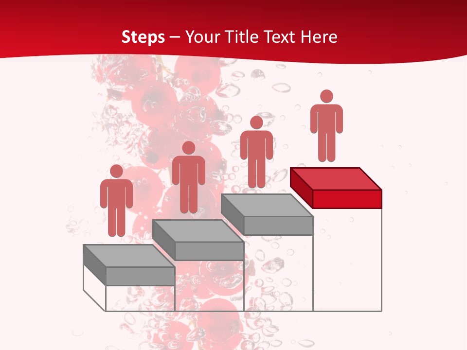 Blurry White Close PowerPoint Template