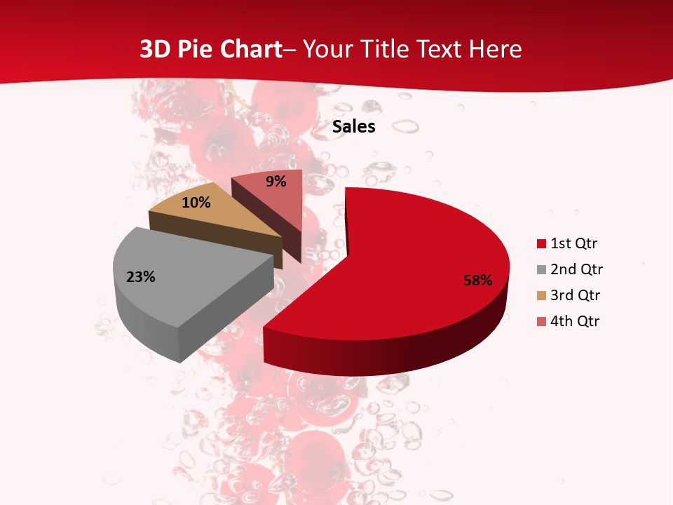 Blurry White Close PowerPoint Template