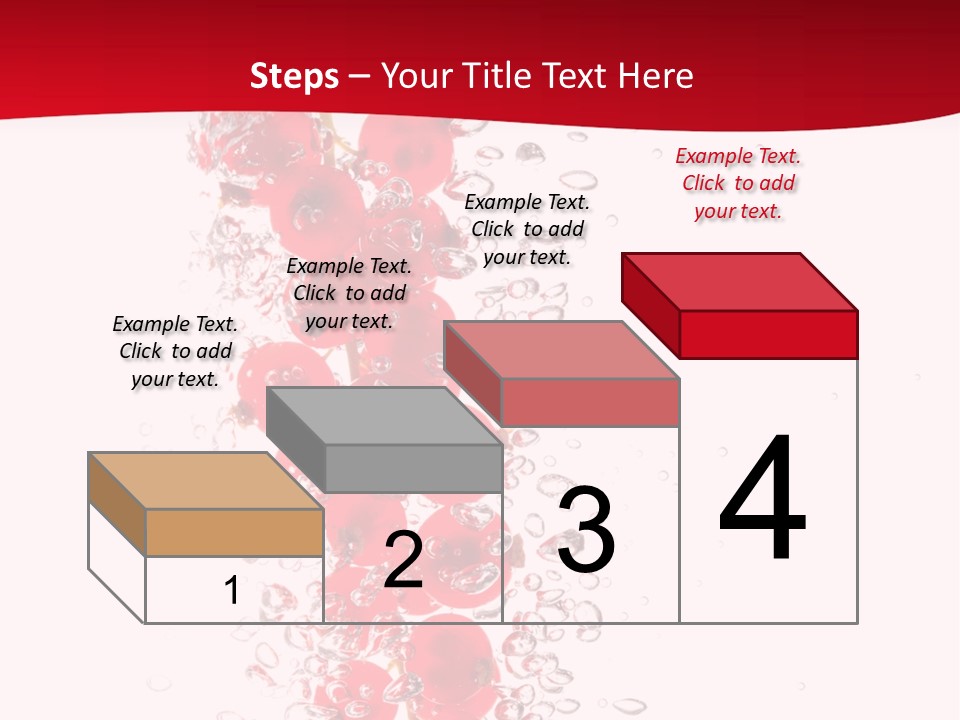 Blurry White Close PowerPoint Template