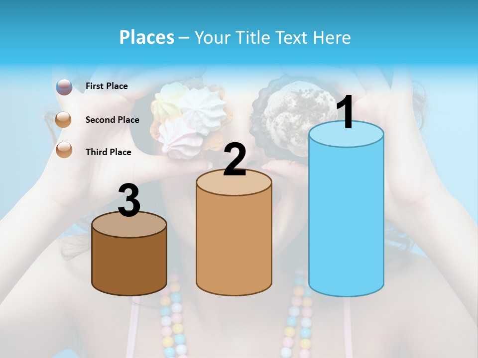 Sweet Curly Candies PowerPoint Template