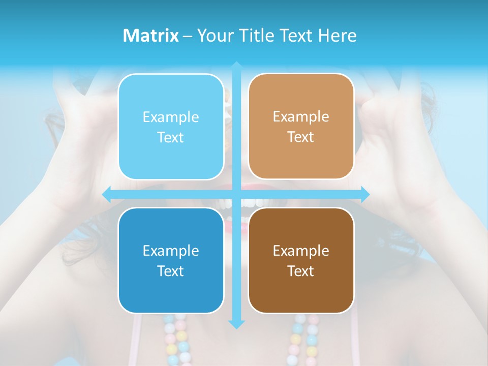 Sweet Curly Candies PowerPoint Template