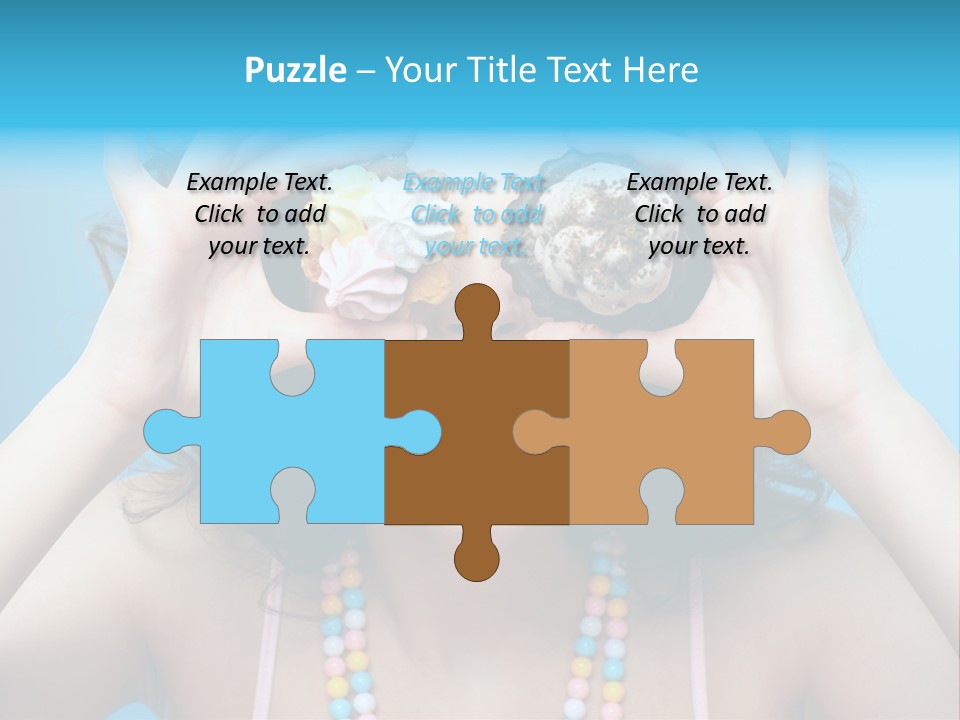 Sweet Curly Candies PowerPoint Template