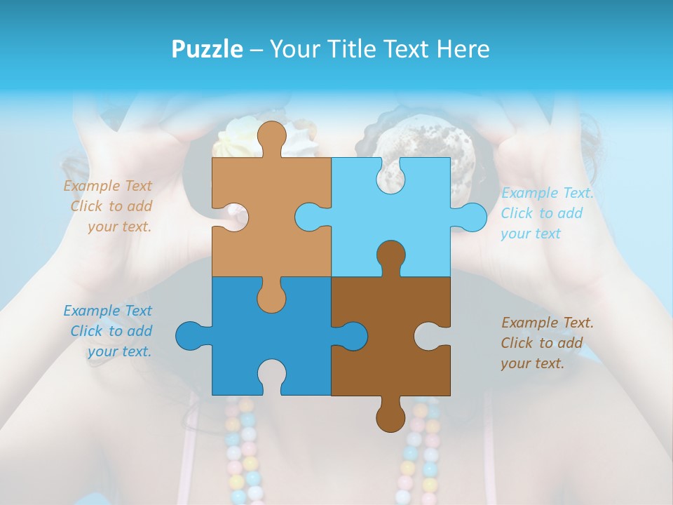 Sweet Curly Candies PowerPoint Template