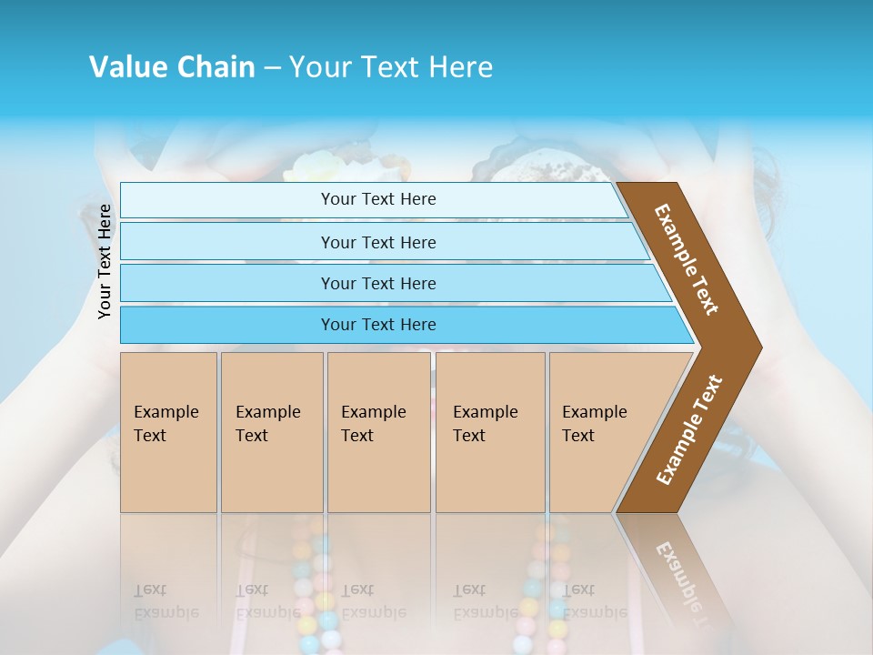 Sweet Curly Candies PowerPoint Template