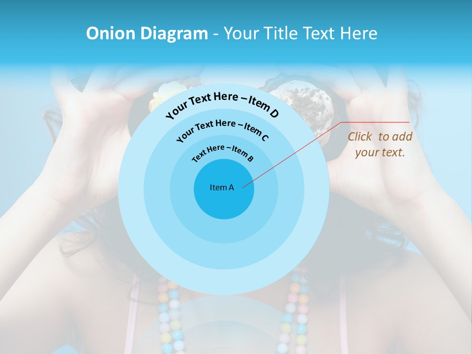 Sweet Curly Candies PowerPoint Template