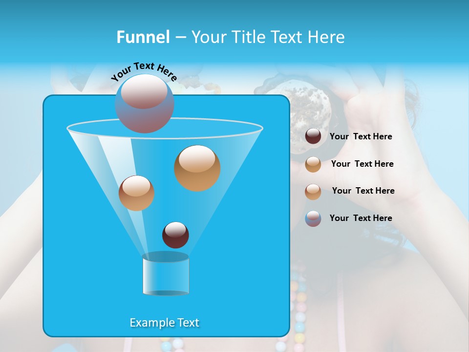 Sweet Curly Candies PowerPoint Template