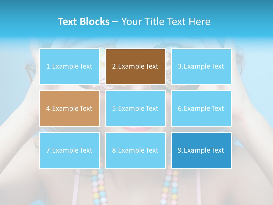 Sweet Curly Candies PowerPoint Template