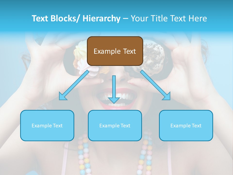 Sweet Curly Candies PowerPoint Template