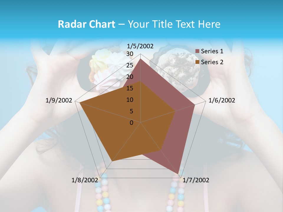 Sweet Curly Candies PowerPoint Template