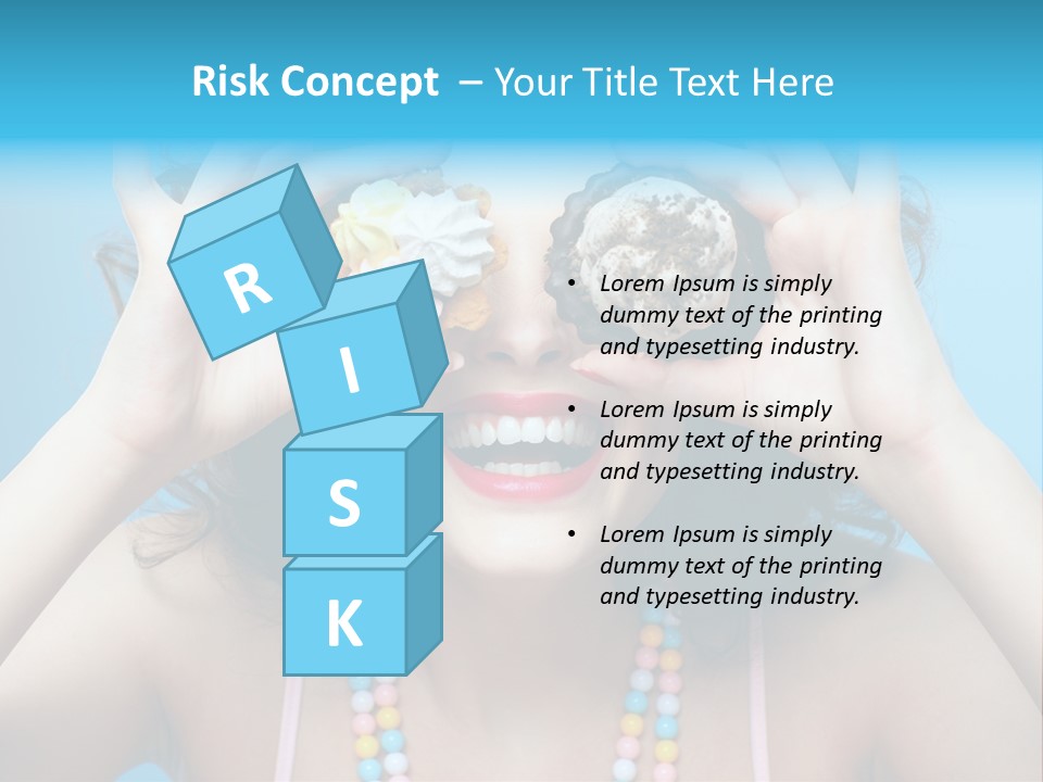 Sweet Curly Candies PowerPoint Template