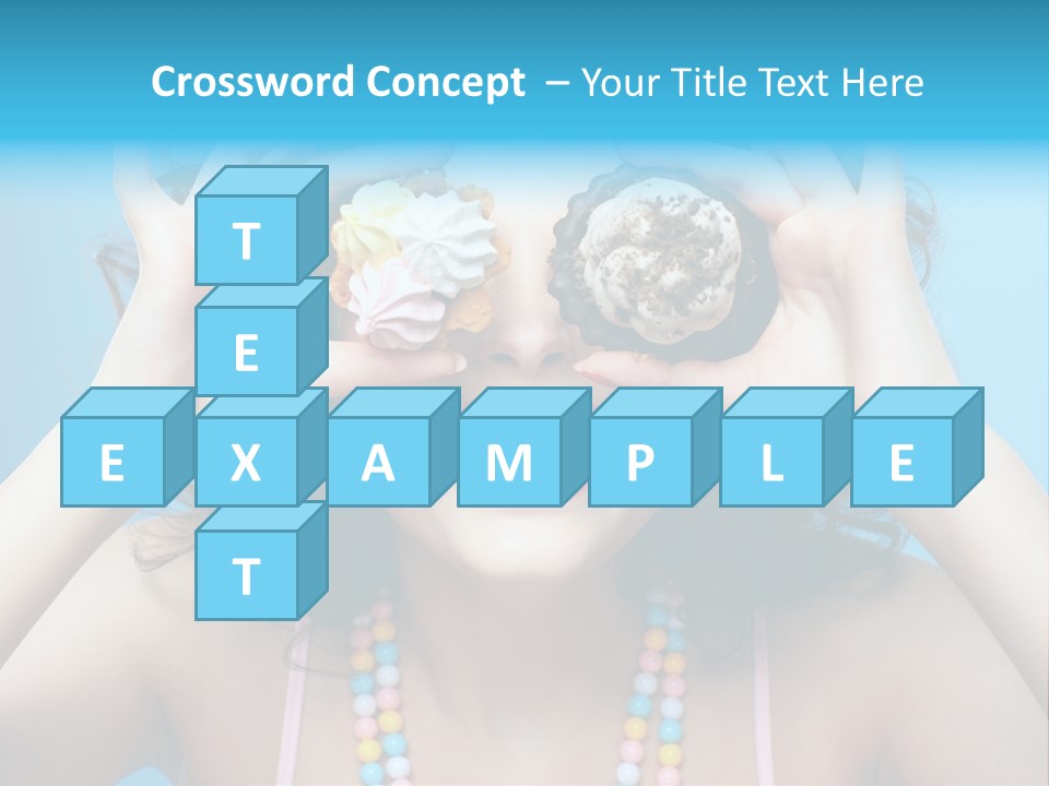 Sweet Curly Candies PowerPoint Template