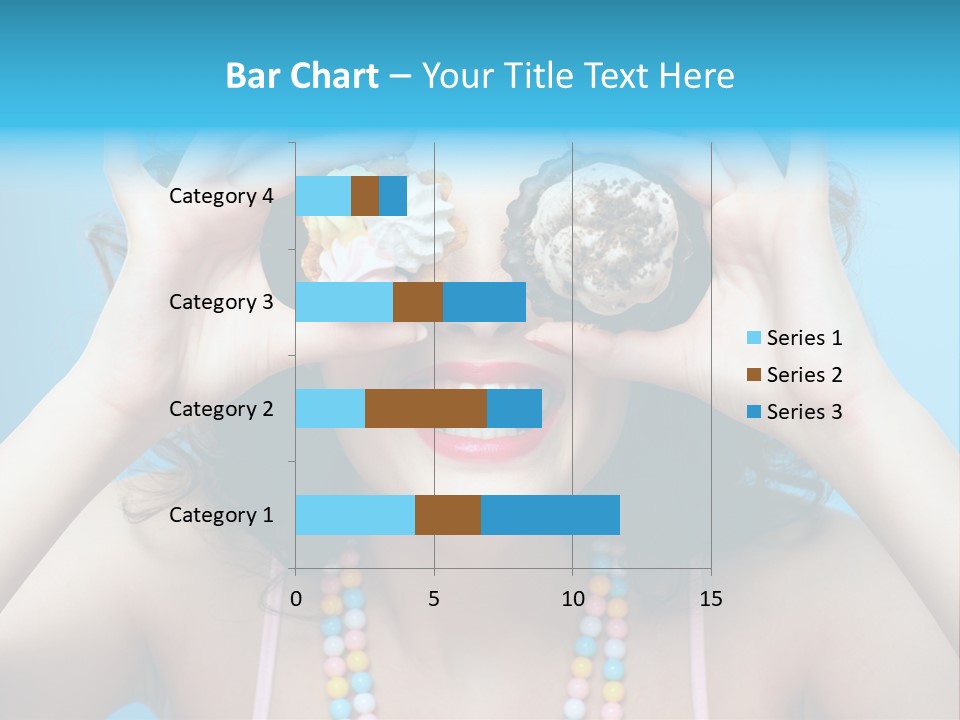 Sweet Curly Candies PowerPoint Template
