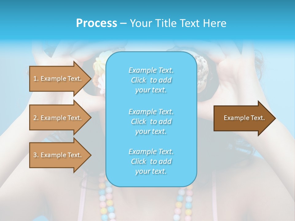 Sweet Curly Candies PowerPoint Template