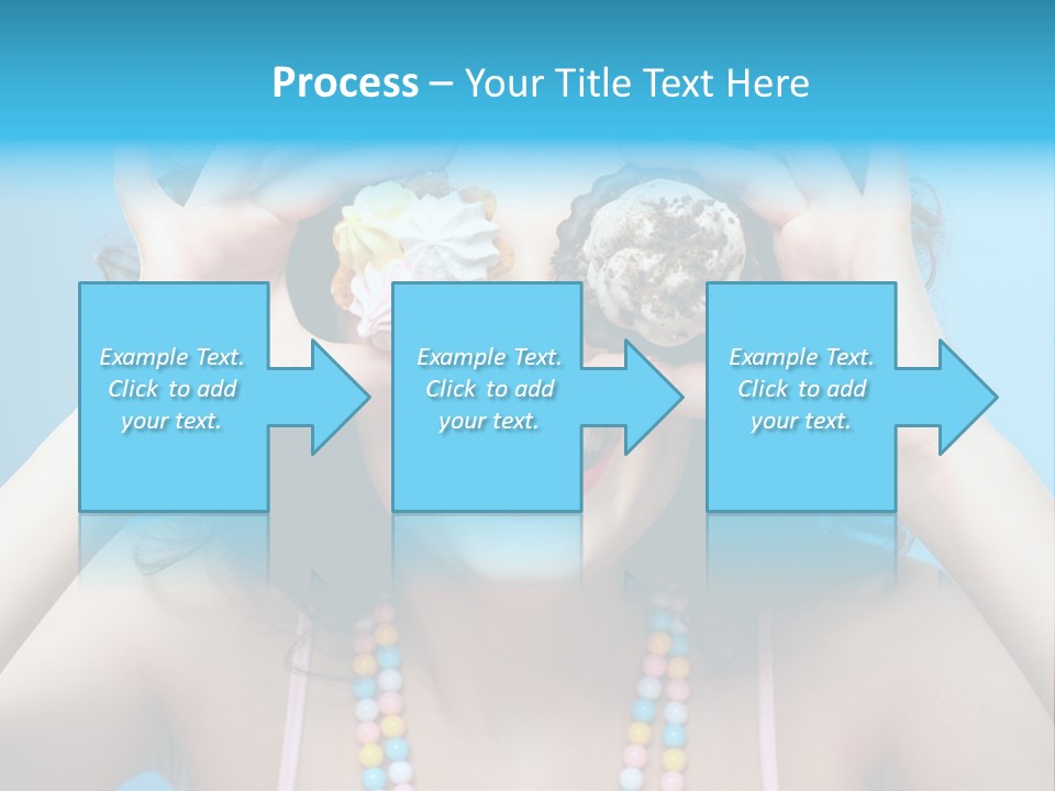 Sweet Curly Candies PowerPoint Template