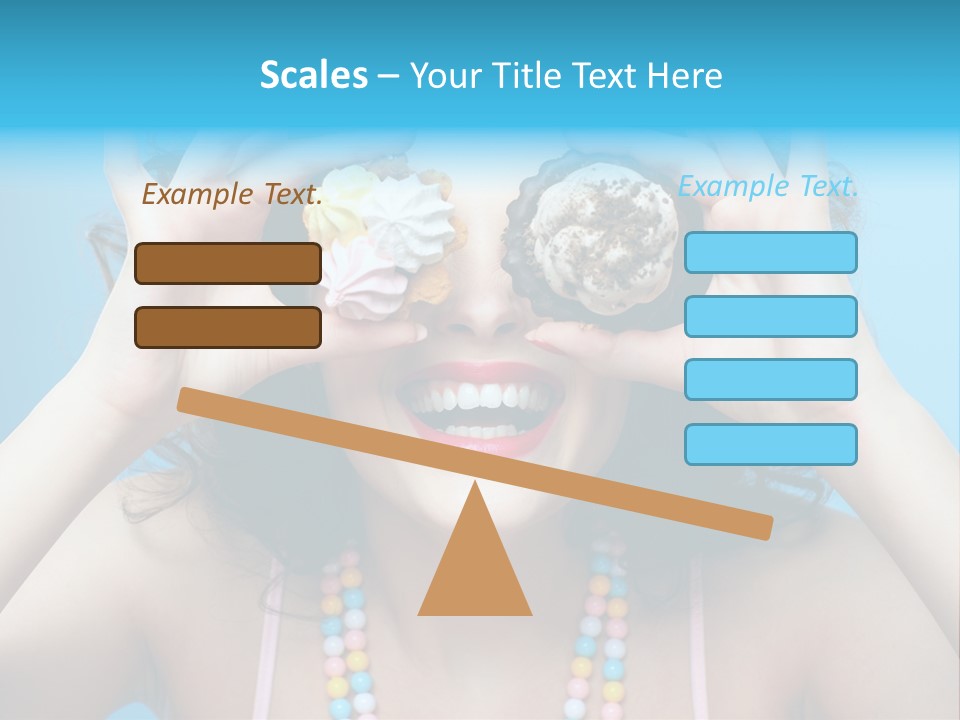 Sweet Curly Candies PowerPoint Template