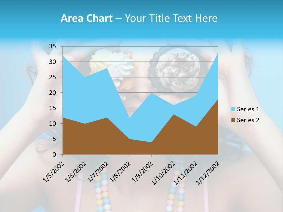 Sweet Curly Candies PowerPoint Template