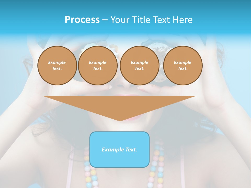 Sweet Curly Candies PowerPoint Template