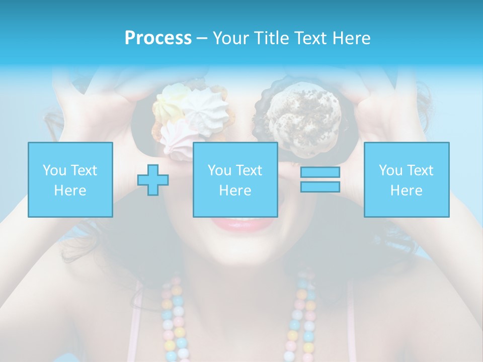 Sweet Curly Candies PowerPoint Template