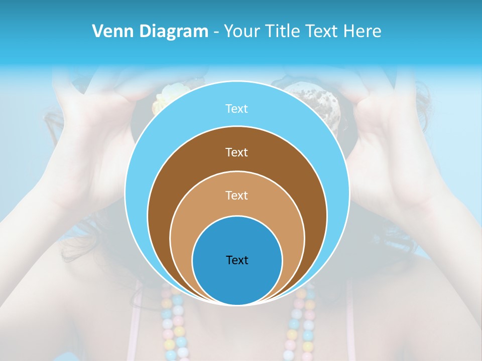 Sweet Curly Candies PowerPoint Template