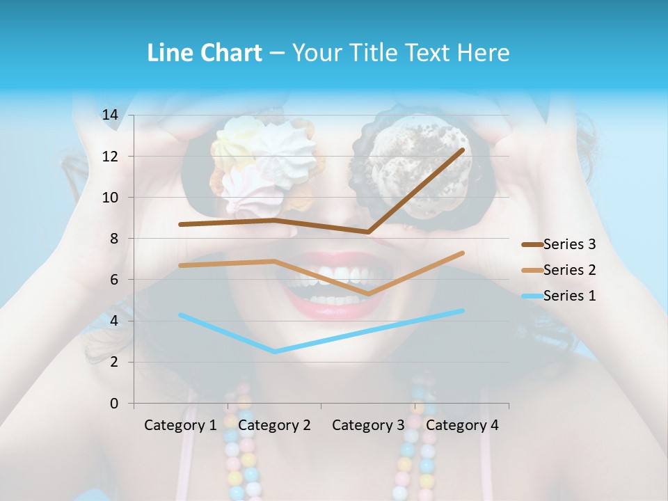 Sweet Curly Candies PowerPoint Template