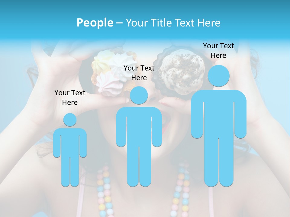 Sweet Curly Candies PowerPoint Template