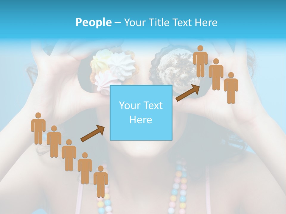 Sweet Curly Candies PowerPoint Template