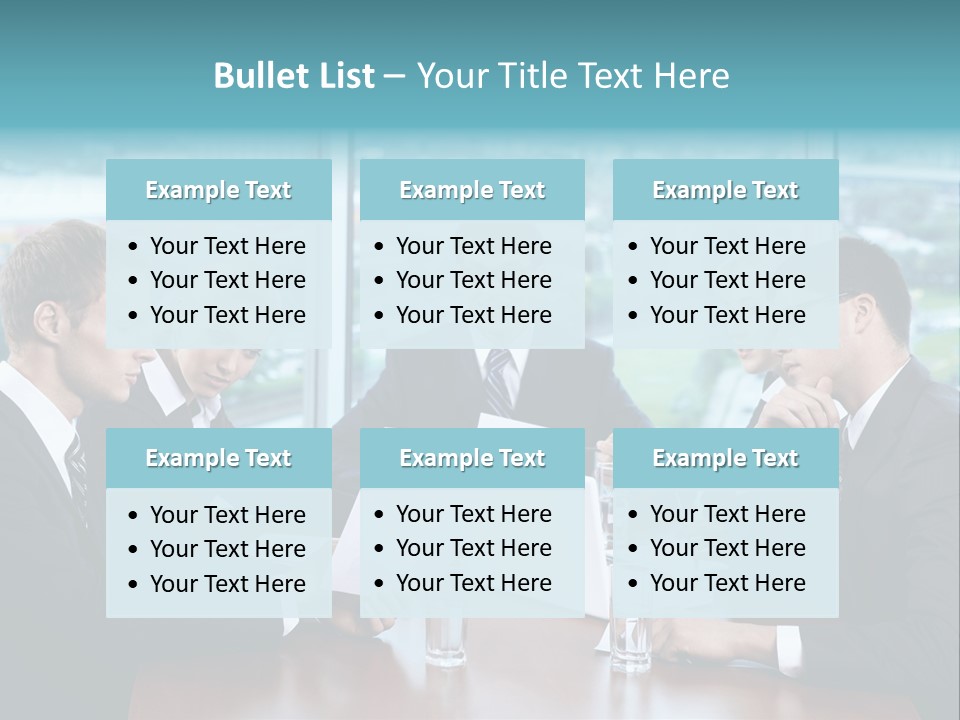 Caucasian Partnership Female PowerPoint Template