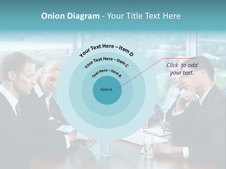 Caucasian Partnership Female PowerPoint Template