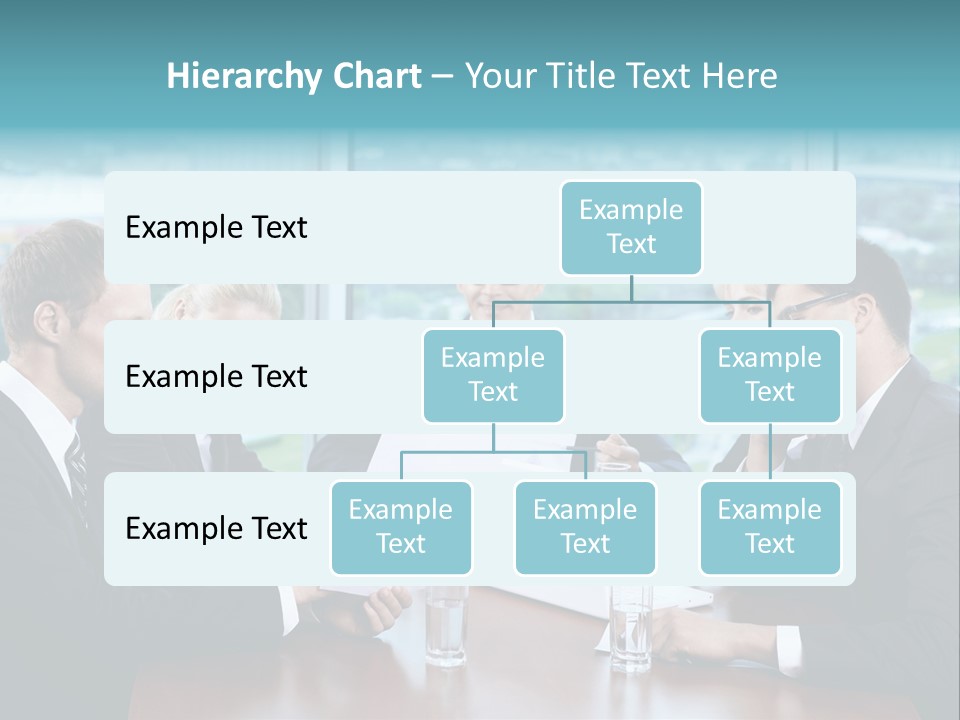 Caucasian Partnership Female PowerPoint Template