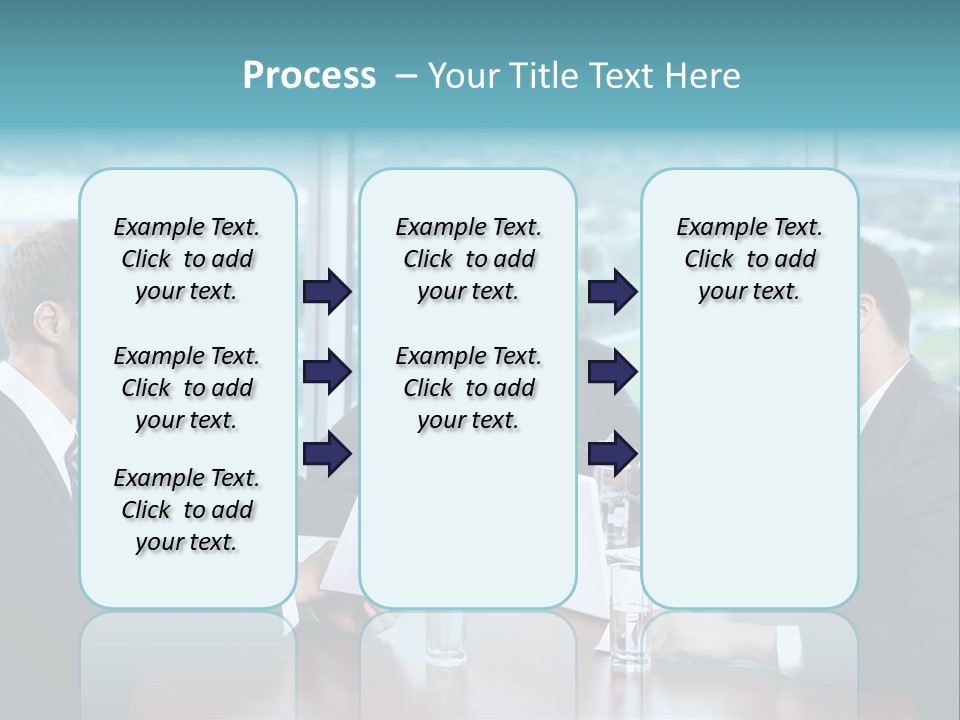 Caucasian Partnership Female PowerPoint Template