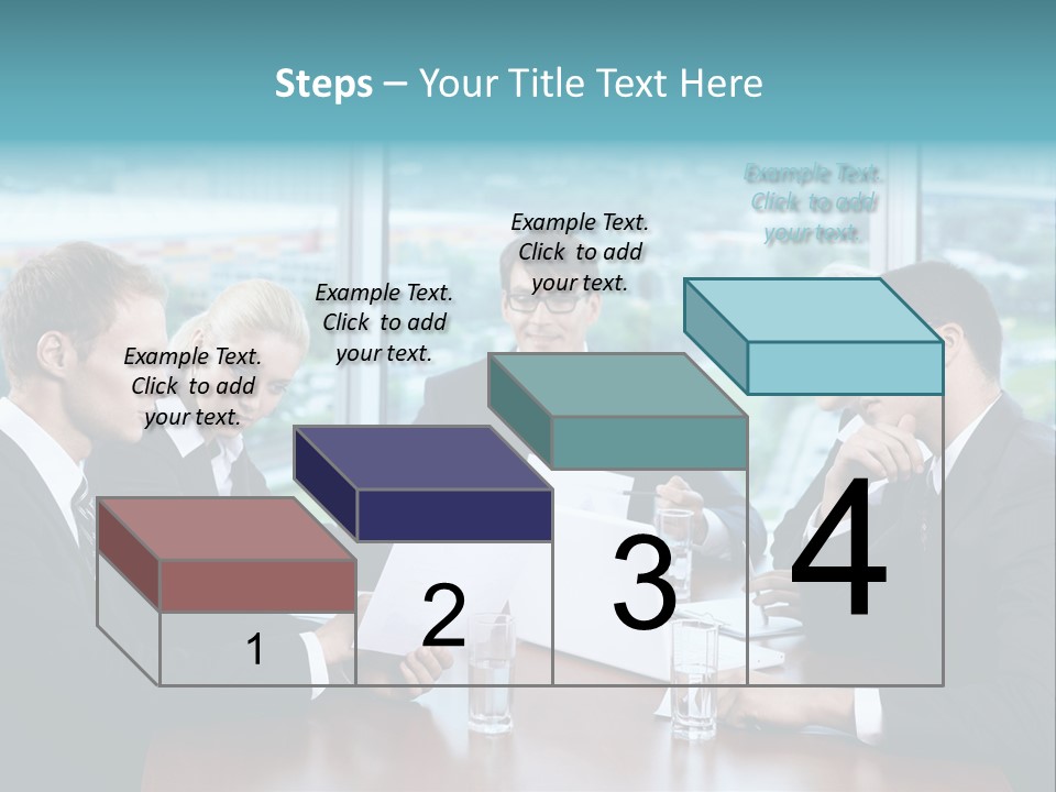 Caucasian Partnership Female PowerPoint Template