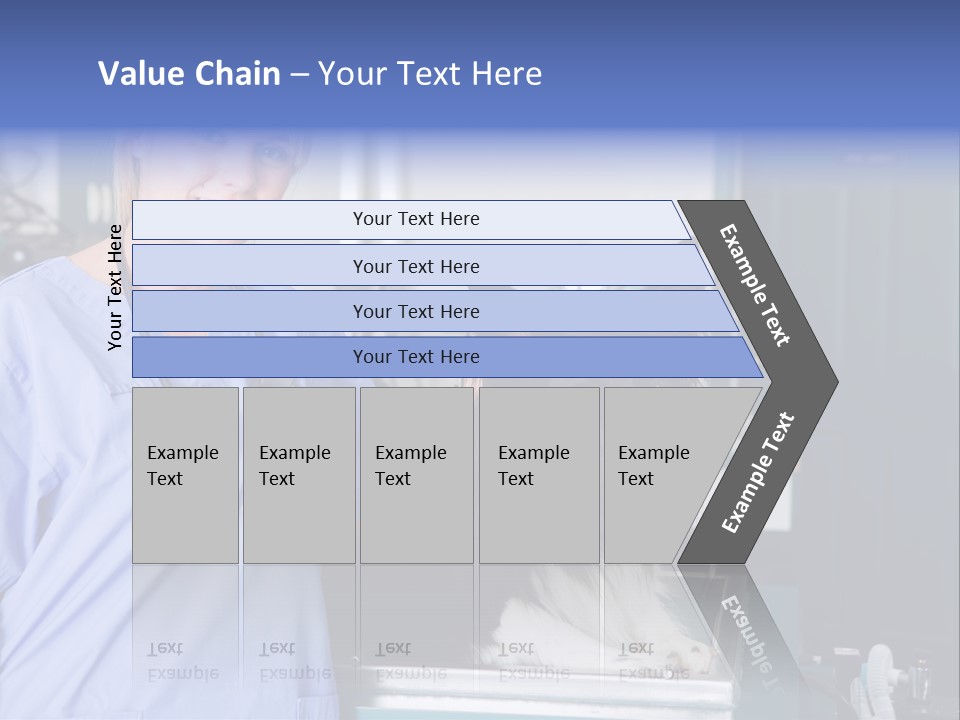 Lady Veterinarian Patient PowerPoint Template