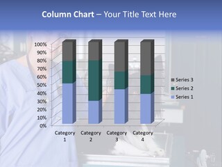 Lady Veterinarian Patient PowerPoint Template