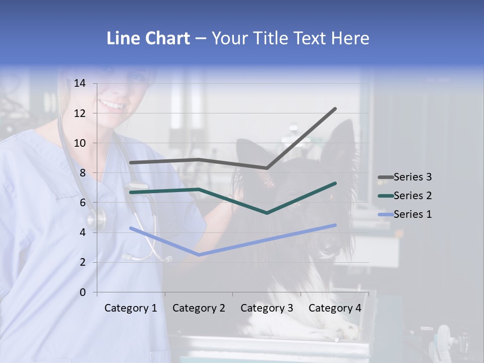 Lady Veterinarian Patient PowerPoint Template