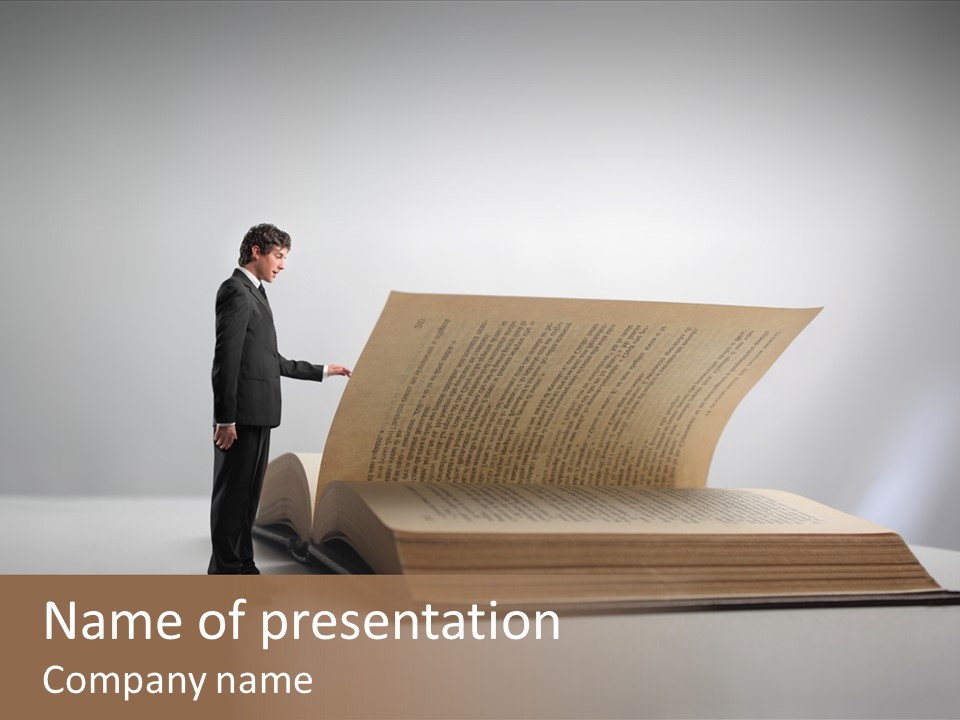 Understand Study Job PowerPoint Template