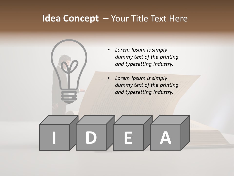 Understand Study Job PowerPoint Template