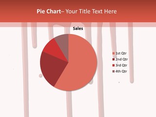 Blotch Drops Spill PowerPoint Template