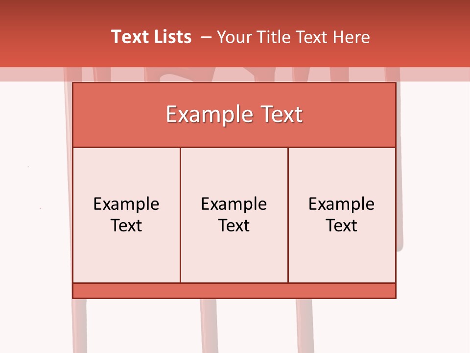 Blotch Drops Spill PowerPoint Template