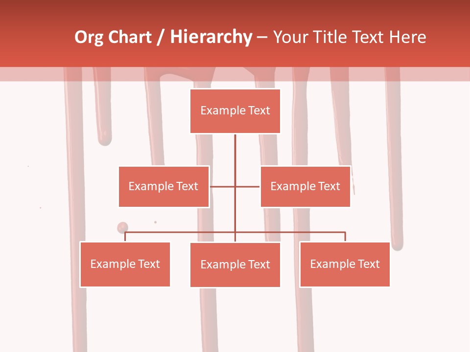 Blotch Drops Spill PowerPoint Template