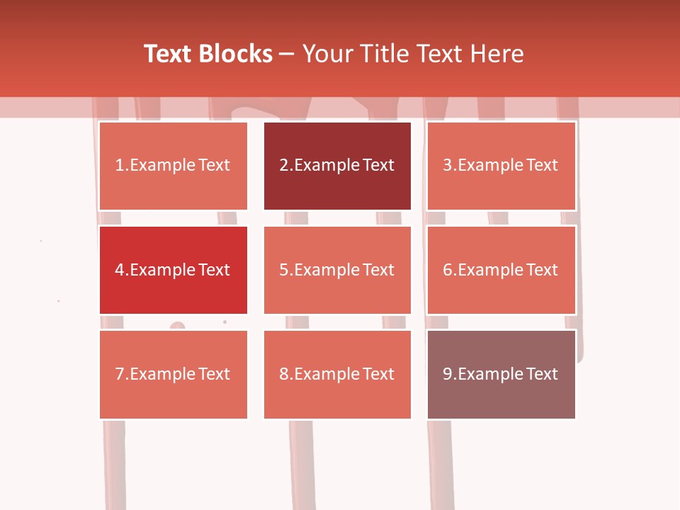 Blotch Drops Spill PowerPoint Template