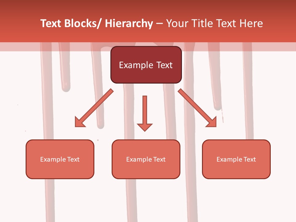 Blotch Drops Spill PowerPoint Template