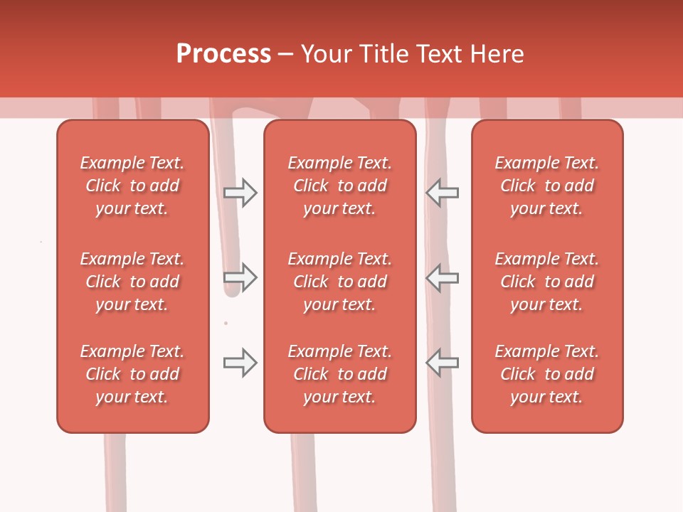 Blotch Drops Spill PowerPoint Template