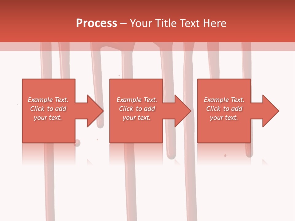 Blotch Drops Spill PowerPoint Template