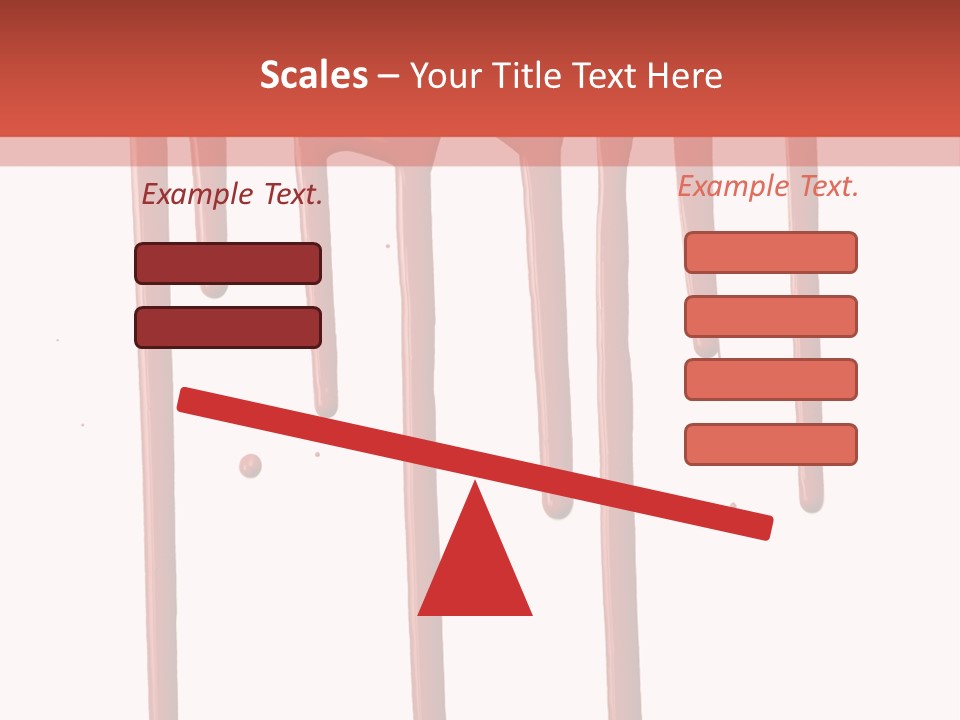 Blotch Drops Spill PowerPoint Template